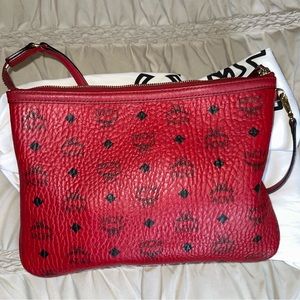 Red MCM Bag